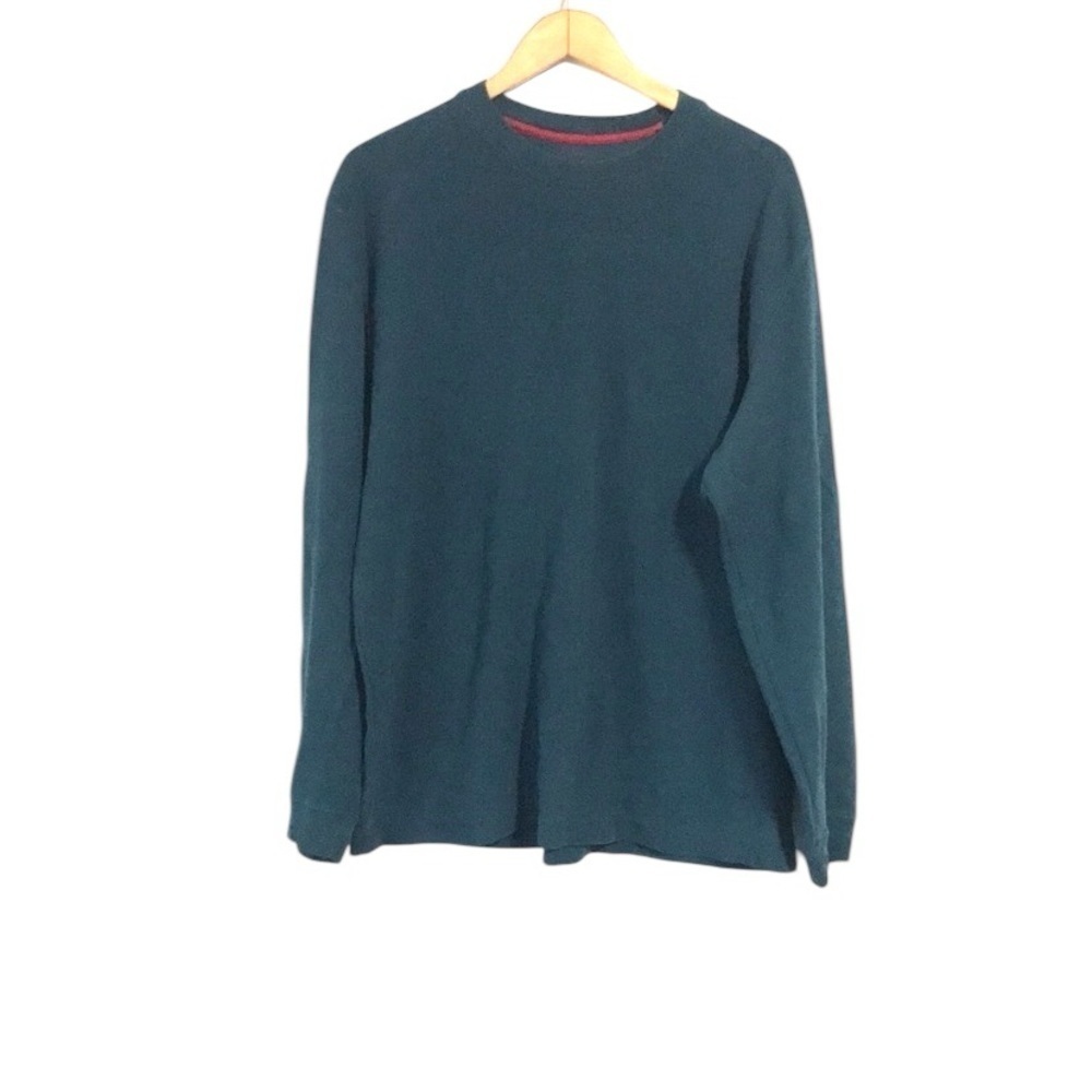 GH Bass & Co Explorer Men's Long Sleeve Shirt Size Large Teal